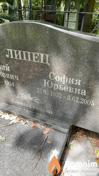 Липец София Юрьевна