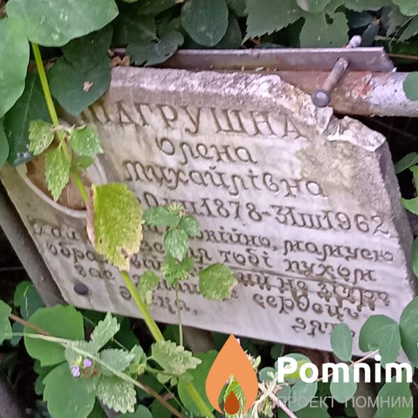 Пидгрушная Елена Михайловна
