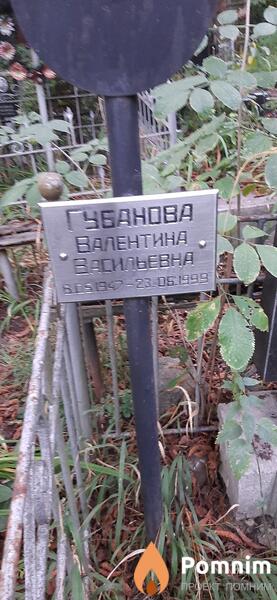 Губанова Валентина Васильевна