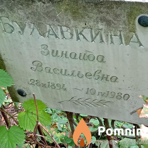 Булавкина Зинаида Васильевна