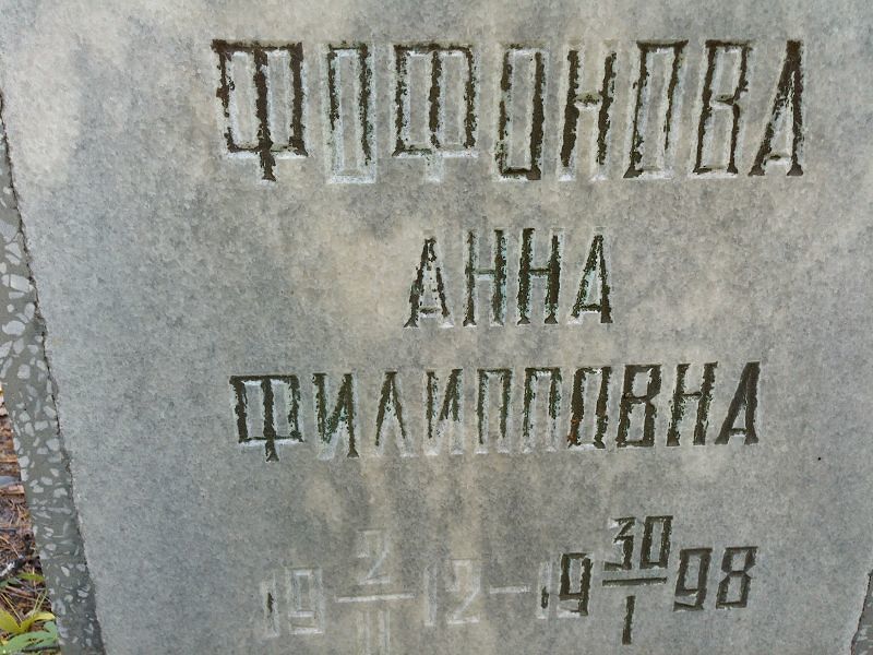 Фофонова