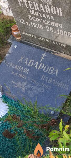 Хабарова Александра Павловна