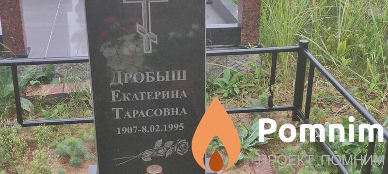 Дробыш Екатерина Тарасовна