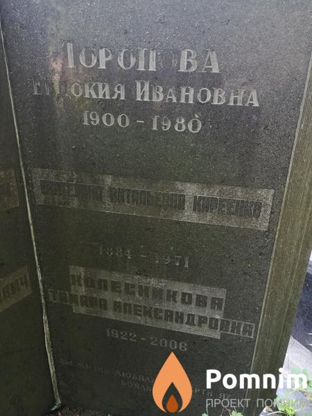 Киреенко Екатерина Витальевна