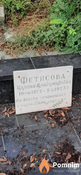 Фетисова Иллона Владимировна