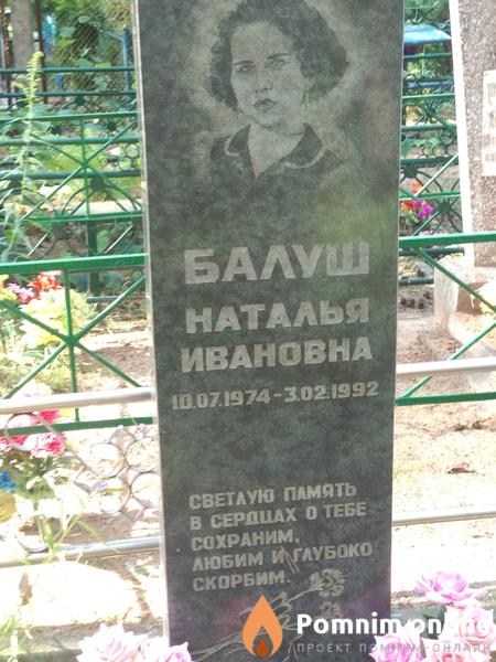 Балуш Наталья Ивановна