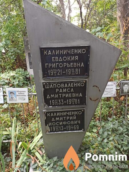 Шаповаленко Раиса Дмитриевна