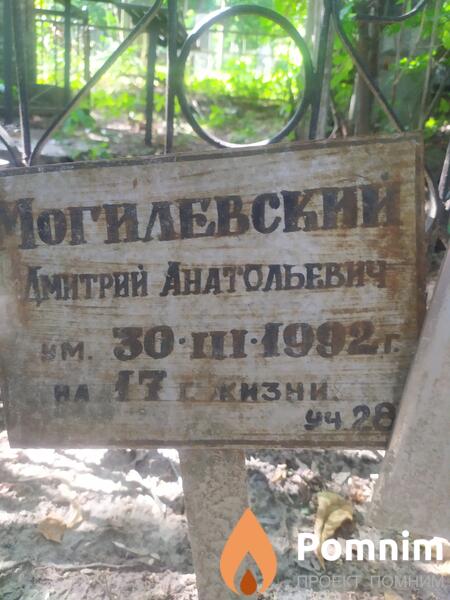 Огилевски Дмитрий Анатольевич