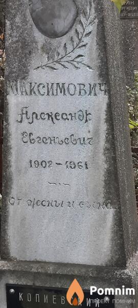 Максимович Александр Евгеньевич