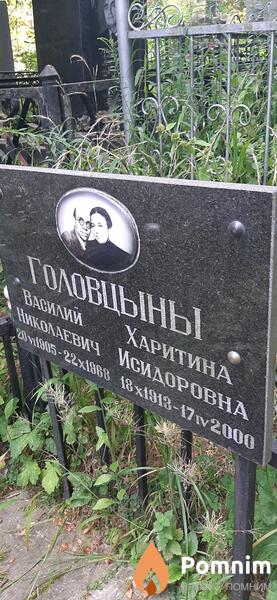 Головцына Харитина Исидоровна