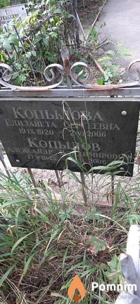 Копылова Елизавета Сергеевна