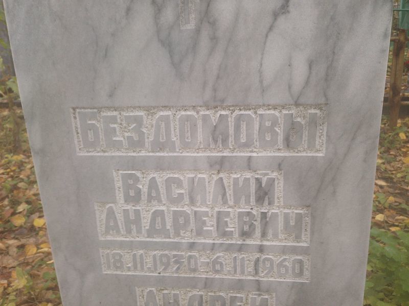 Бездомов