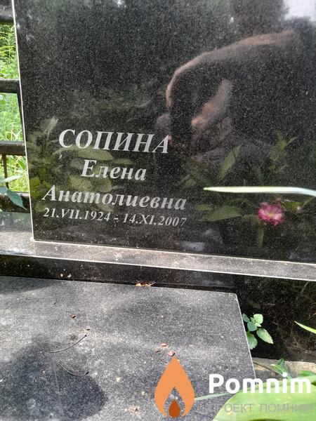 Сопина Елена Анатолиевна