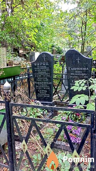 Серик Агафия Анисимовна