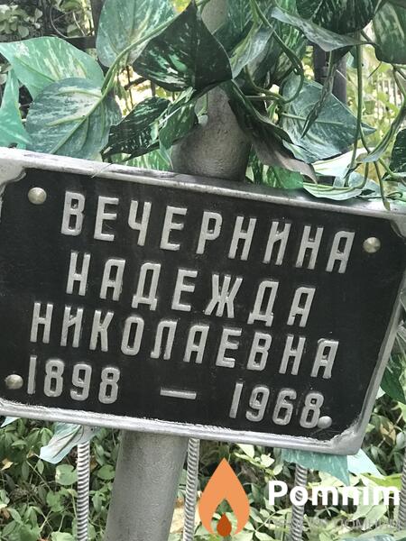 Вечернння Надежда Николаевна