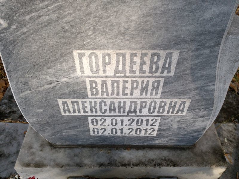 Гордеева Валерия Александровна