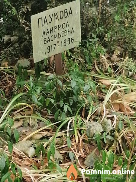 Паукова Лариса Васильевна