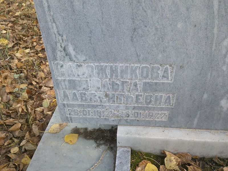 Сапожникова