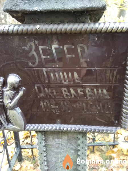 Зегер Гиша Яковлевна