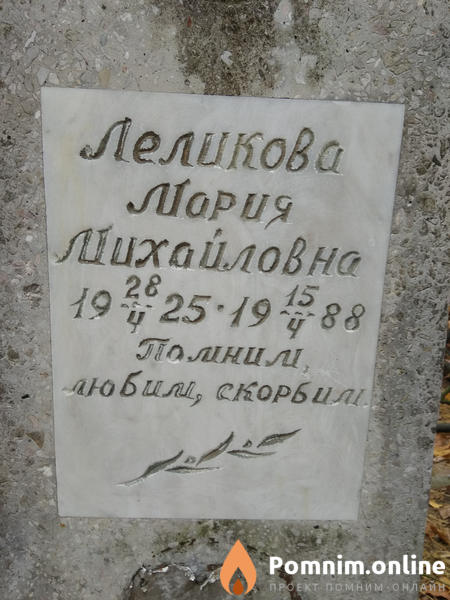 Леликова Мария Михайловна