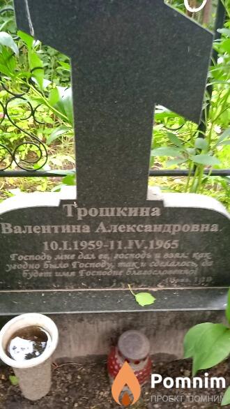 Трошкина Валентина Александровна