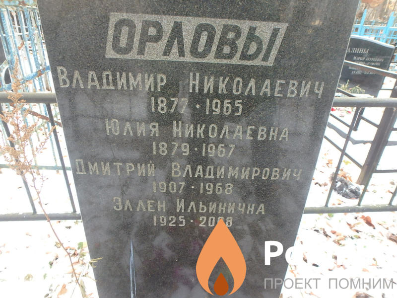 Орлова Юлия Николаевна