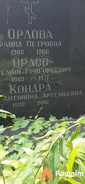 Кондра Антонина Артемьевна