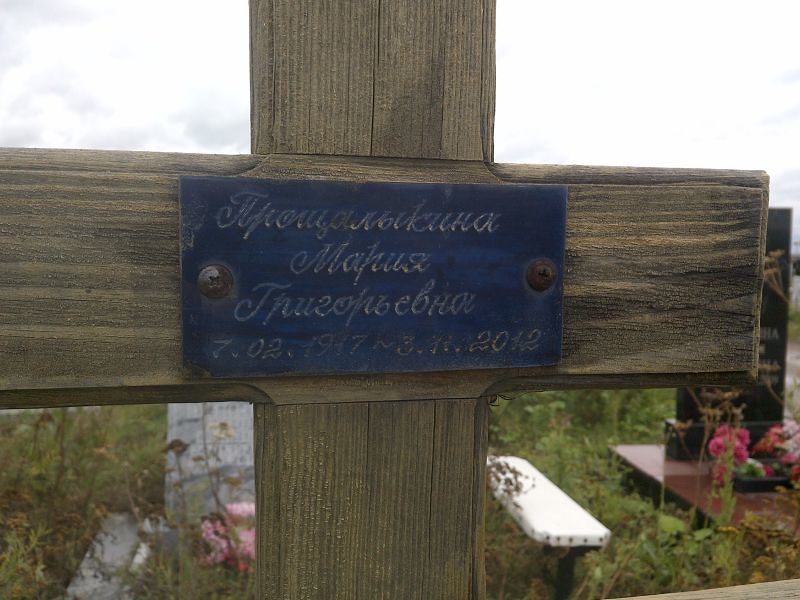 Прощалыкина