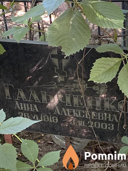Гальченко Анна Алексаевна