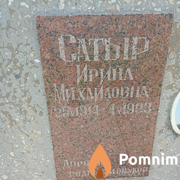 Сатыр Ирина Михайловна