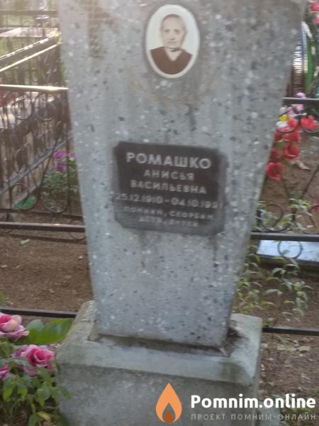 Ромашко Анисья Васильевна