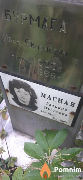 Масная Татьяна Ивановна