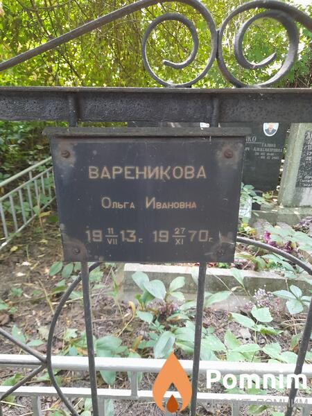 Вареникова Ольга Ивановна