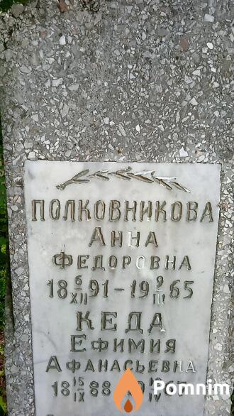 Полковникова Анна Федоровна
