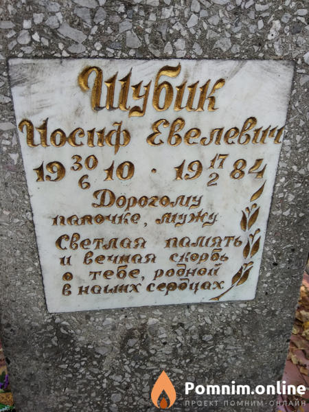 Шубик Иосиф Евелевич