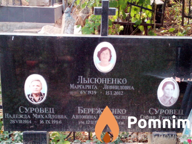 Бережненко Антонина Григорьевна