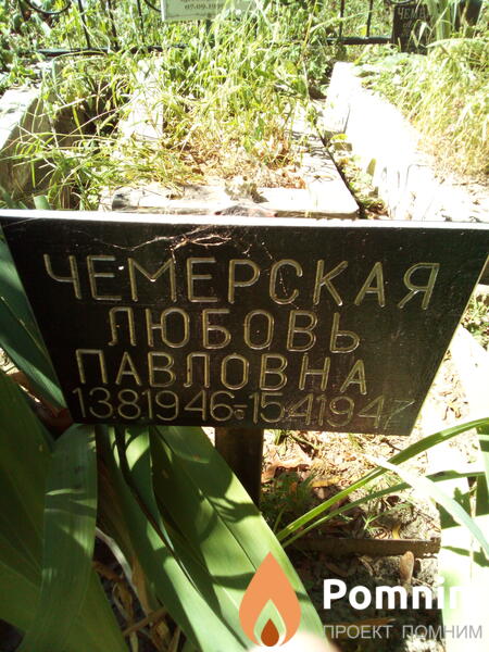 Чемерская Любовь Павловна