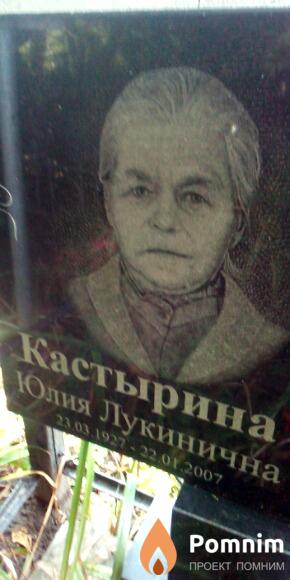 Кастырина Юлия Лукинична