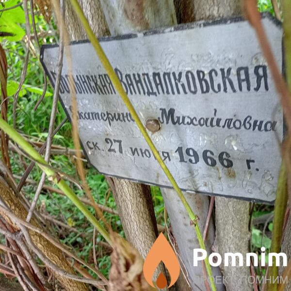 Волынскаявандалковская Екатерина Михайловна