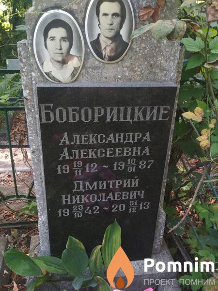 Боборицкая Александра Алексеевна
