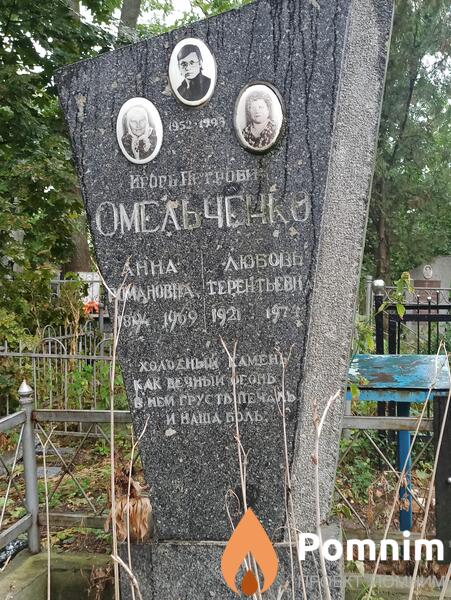 Омельченко Анна Романовна