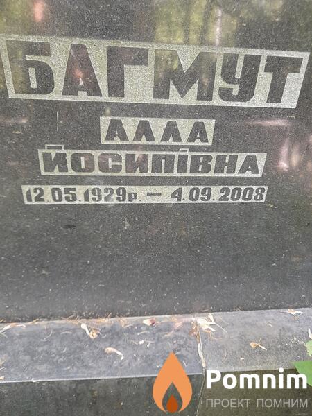 Багмут Алла Йосипивна