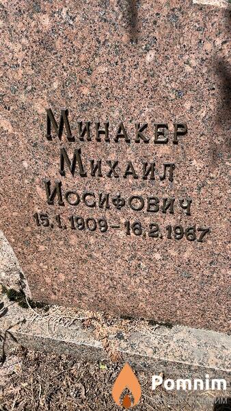 Минакер Михаил Иосифович
