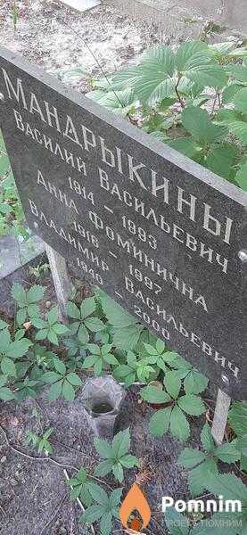 Мандрыкина Анна Фоминична