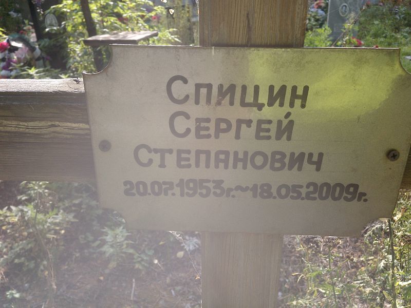 Спицин