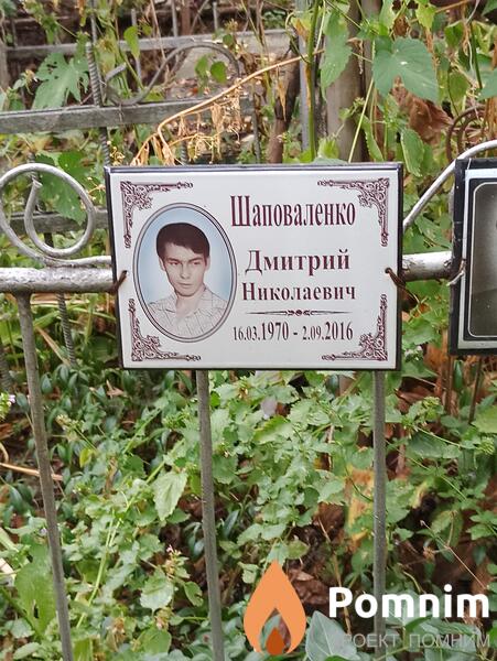 Шаповаленко Дмитрий Николаевич