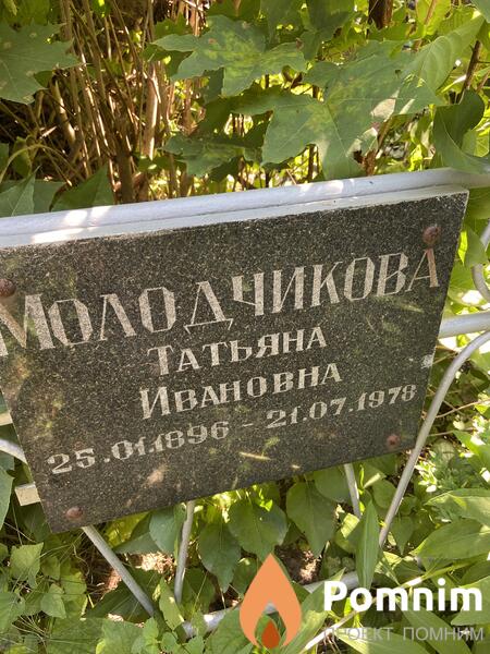 Молодчикова Татьяна Ивановна