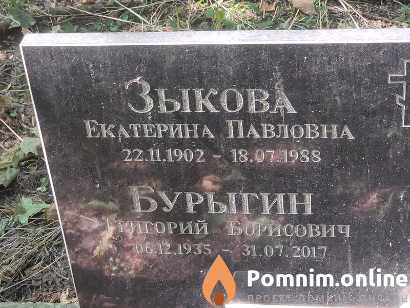 Зыкова Екатерина Павловна