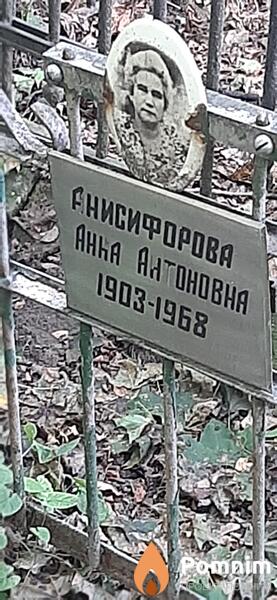 Анисифорова Анна Антовна