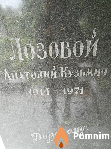 Лозовой Анатолий Кузьмич